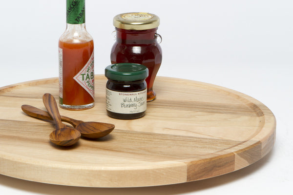 Wood Lazy Susan Maple 13" | New Hampshire Bowl and Board