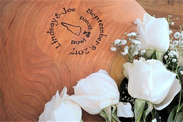 Personalized Cherry Salad Bowl Available in 4 Sizes