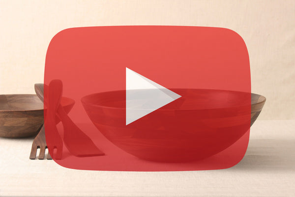 Black Walnut Sonoma Bowl Feeds a Crowd 14" | New Hampshire Bowl and Board