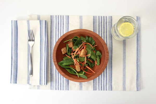 Individual side salad bowl