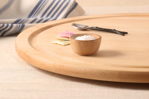 Extra Large Wood Lazy Susan Maple 19'' | New Hampshire Bowl and Board