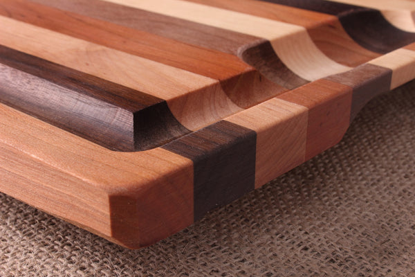 Cut Carve & Serve Board with Bowl - NH Bowl and Board Exclusive | New Hampshire Bowl and Board