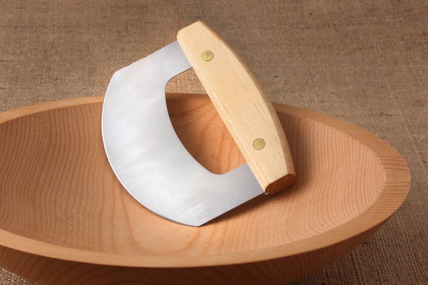 Wood Chopped Salad Bowl