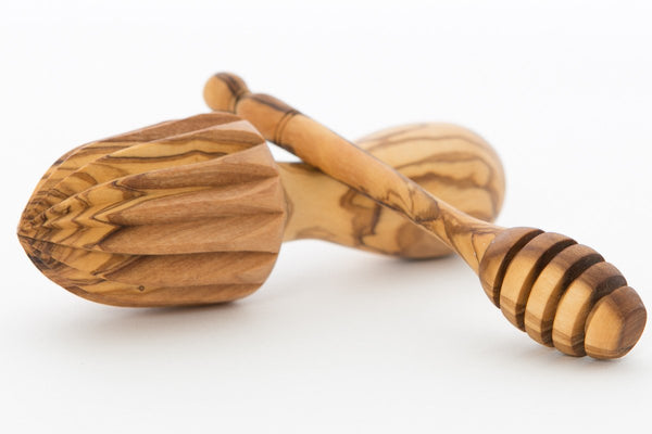 olive wood citrus juicer