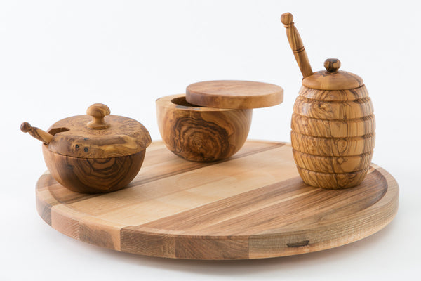 Wood Lazy Susan Maple 13" | New Hampshire Bowl and Board