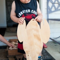 Maine Lobster Wood Cutting Board Guaranteed to Have Two Claws | New Hampshire Bowl and Board