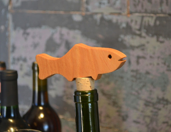 Fish Bottle Stopper | New Hampshire Bowl and Board