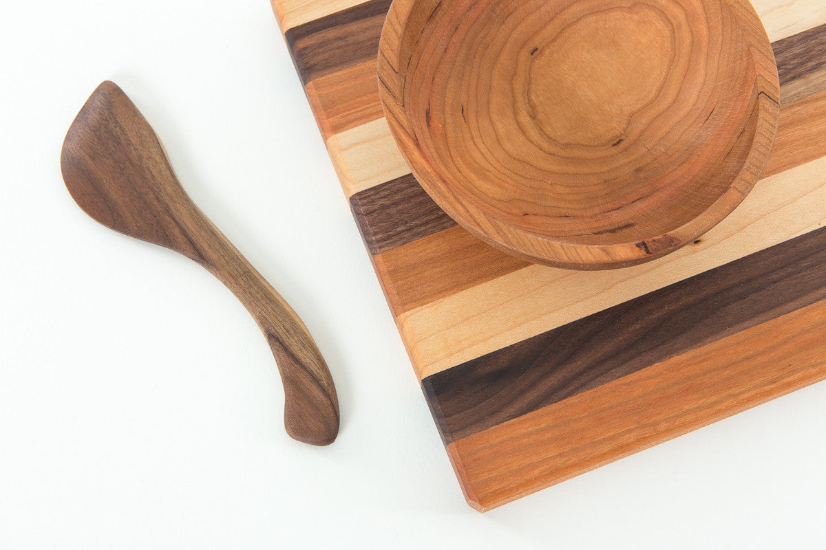 Best Wood Cutting Board Wedding Gift, NH Bowl and Board