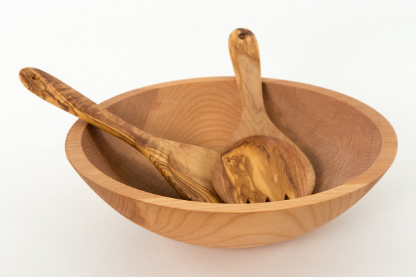 Wood Salad Set