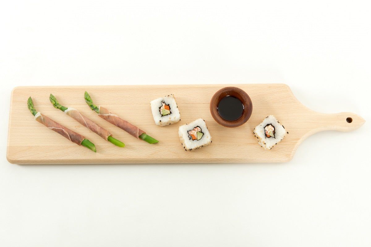 Sushi Board, Serving Board, Serving Tray, Sushi Plate, Walnut Wooden Plate,  Anniversary Gift 