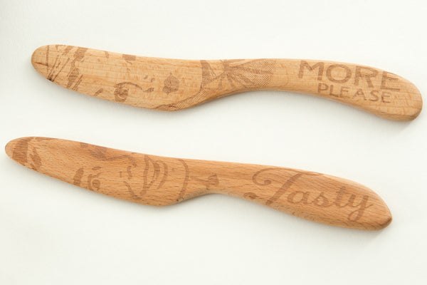 Handmade Cheese Spreaders His and Hers | New Hampshire Bowl and Board