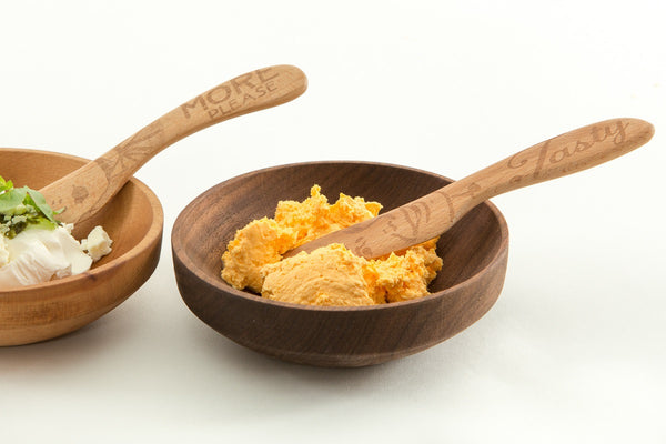 Handmade Cheese Spreaders His and Hers | New Hampshire Bowl and Board