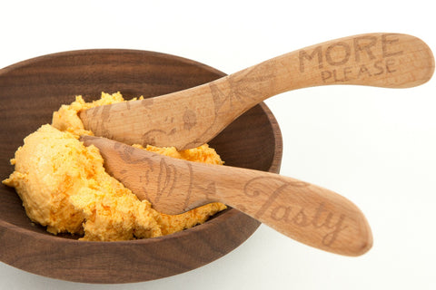 Handmade Cheese Spreaders His and Hers | New Hampshire Bowl and Board