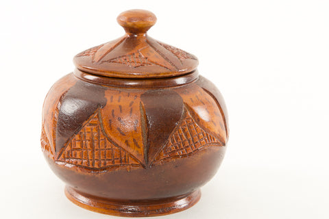 Wood Bowl with Lid | New Hampshire Bowl and Board