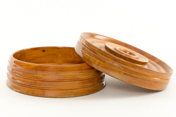 Handmade Wood Bowl with Lid | New Hampshire Bowl and Board