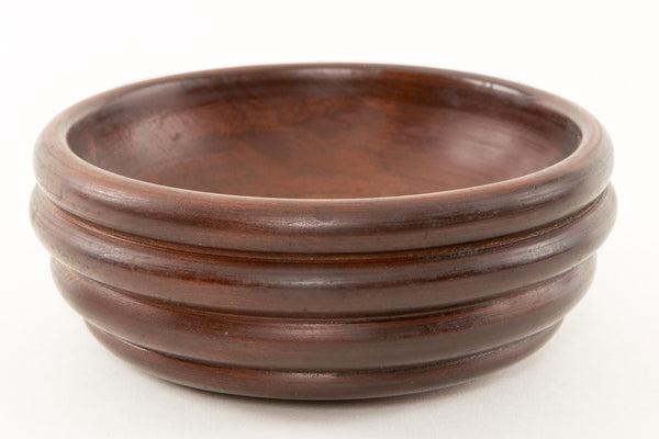 Wood Vermont Bowl with Turned Rings | New Hampshire Bowl and Board
