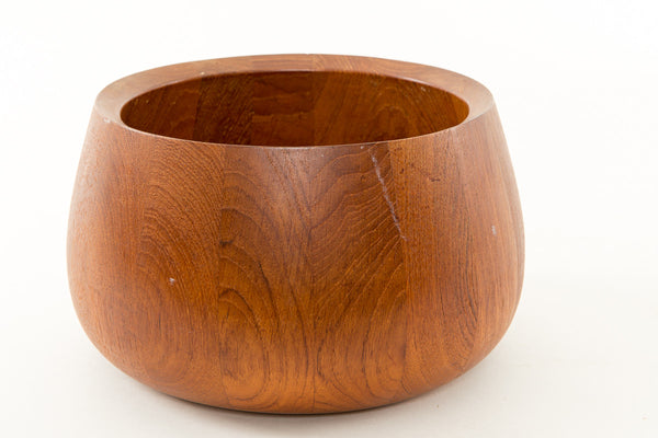Hard-to-Find Deep Wooden Bowl 1960's Dansk | New Hampshire Bowl and Board