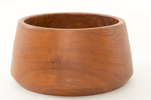 Deep Wooden Bowl by Dansk | New Hampshire Bowl and Board
