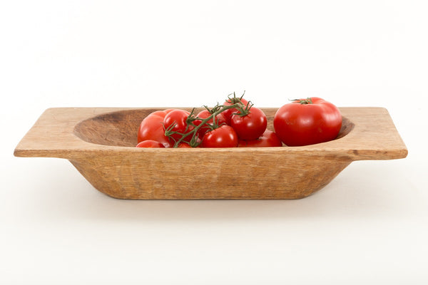 large wood serving bowl