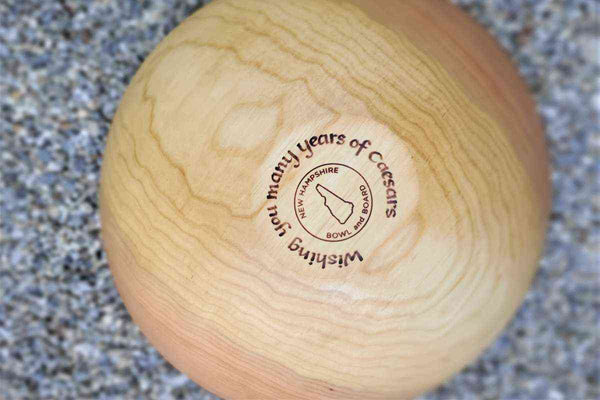 Personalized Cherry Salad Bowl Available in 4 Sizes