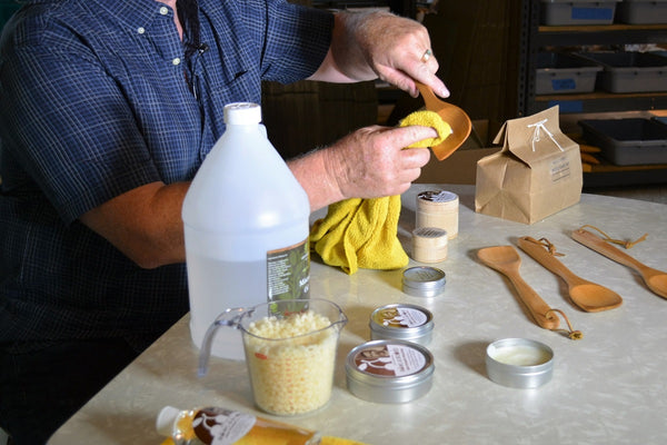 wood cutting board butter