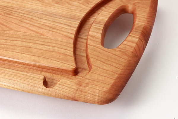 Large Cutting or Carving Board with Pour Spout | New Hampshire Bowl and Board