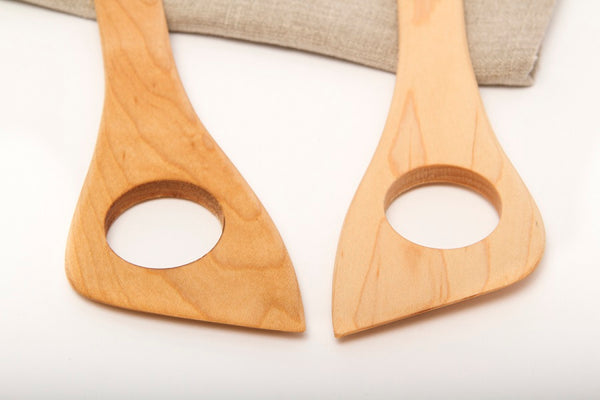 wooden risotto spoon