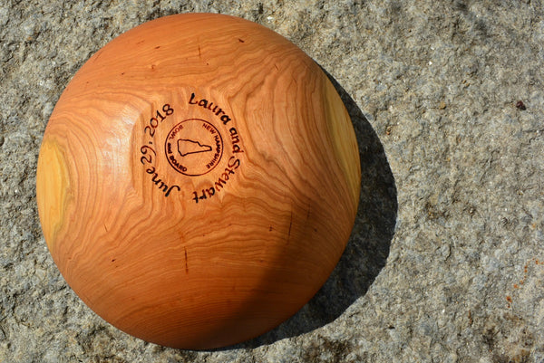 custom wood wedding gift