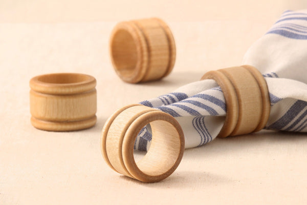 Wood Napkin Rings | New Hampshire Bowl and Board