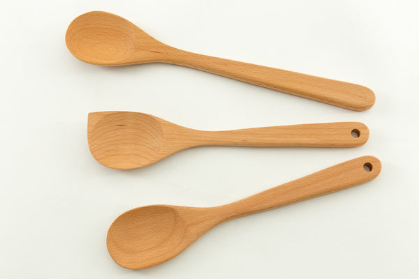 Extra Long 14" Wooden Cooking Spoon | New Hampshire Bowl and Board