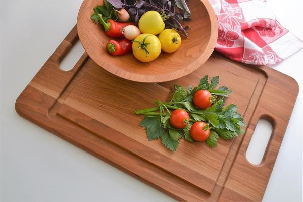 Salad Bowl Wedding Gift in Cherry 12" (Serves 4) | New Hampshire Bowl and Board