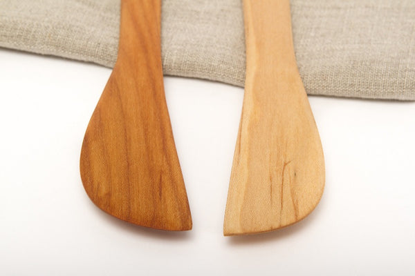 long handled wood spatula spreader