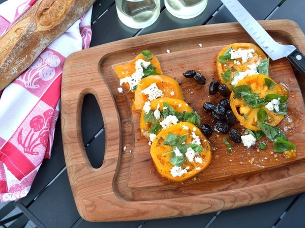 large cherry presentation board